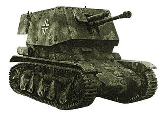 German PZK PFW 35F Tank